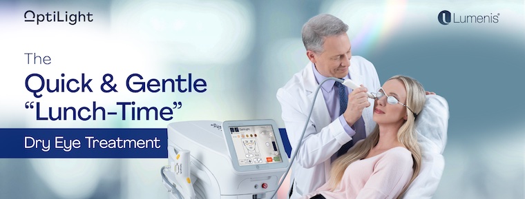 Optilight - the quick and gentle "lunchtime" dry eye treatment